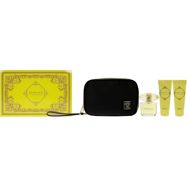 VERSACE YELLOW DIAMOND セット Versace Yellow Diamond 3-piece Gift Set - Walmart.com
